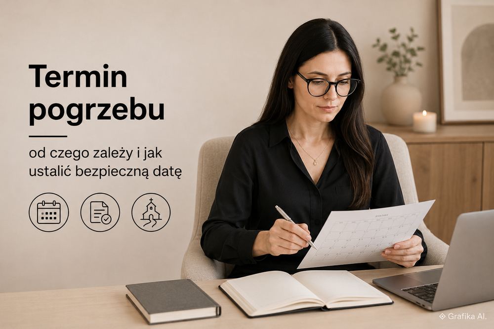 Termin pogrzebu po śmierci – od czego zależy i jak bezpiecznie planować datę