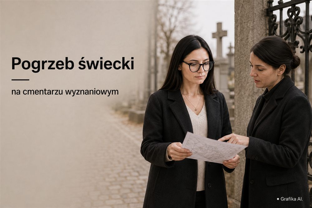 Pogrzeb świecki na cmentarzu wyznaniowym – organizacja i uzgodnienia z zarządcą