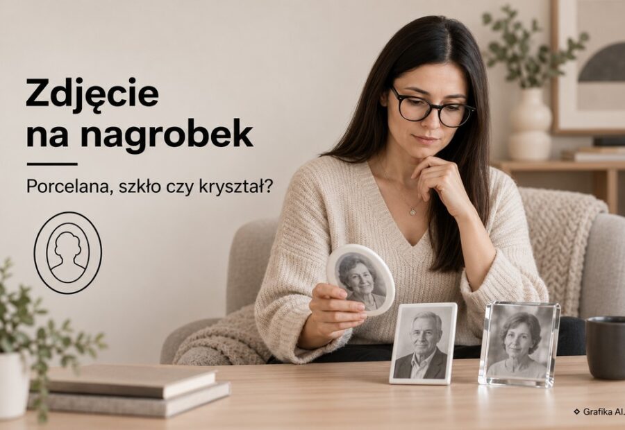 Zdjęcia na nagrobki – jaki materiał wybrać: porcelana, ceramika, szkło czy kryształ